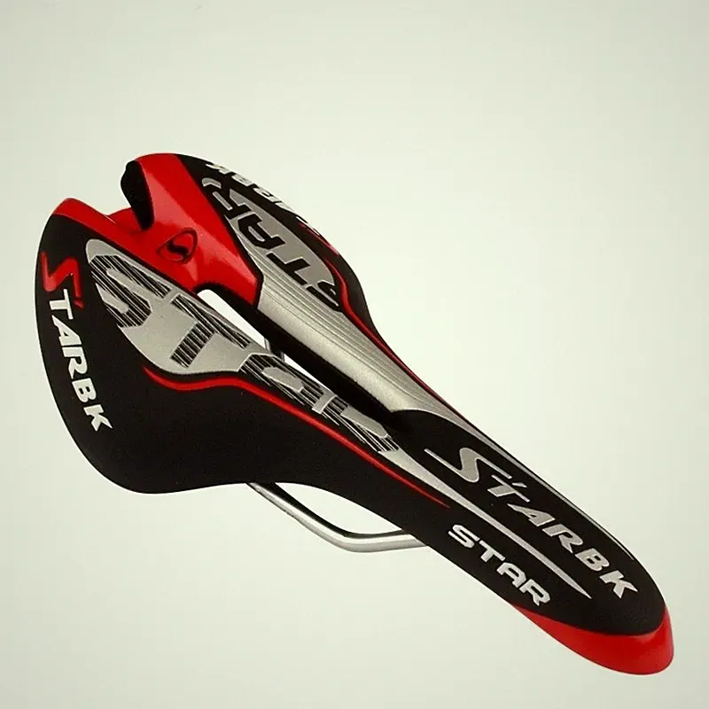 Bicycle Skidproof Saddle Mountain Bike Cushion Seat Cycling Road Faux Leather