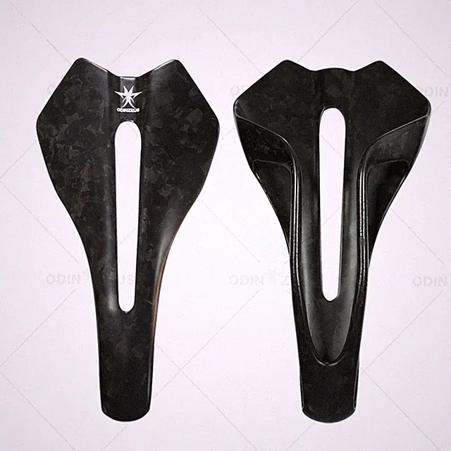 Carbon One-Piece Seamless Integrated Bike Saddle 140x255mm for 7x9 Saddle