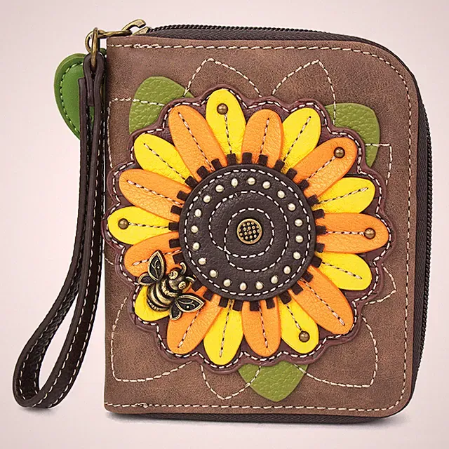 Chala Zip Around Wallet 839 * NEW * Many Styles To Choose From