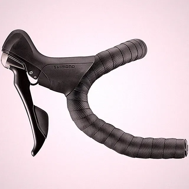 Ciclovation Leather Touch Handlebar Tape, 2D Carbon Black