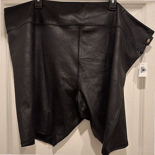 Disney Parks Star Wars Faux Leather Bike Shorts - Women’s Plus Size 3X