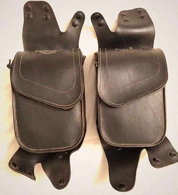 Genuine Harley-Davidson Pair of Saddlebag Guard Bags Touring Bike Left & Right