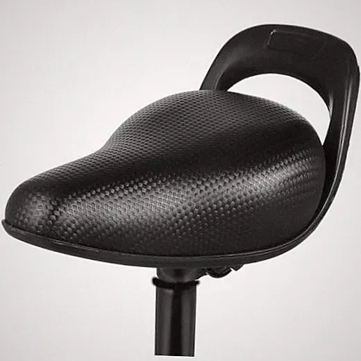Kids Bike Seat with Handle, Comfortable Padded Bicycle Saddle Replacement for