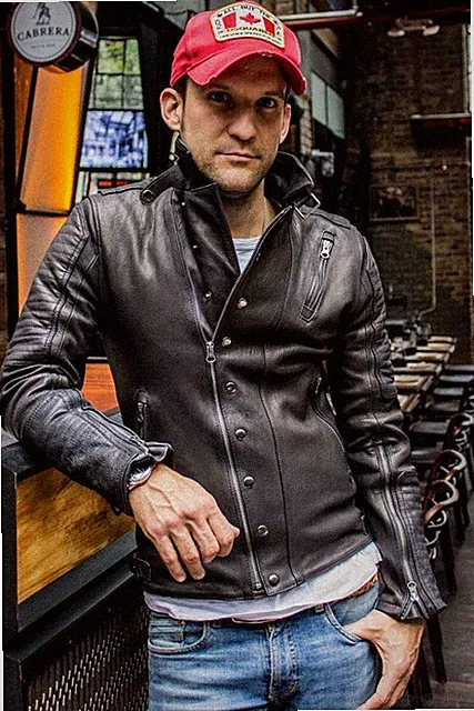 Men's Steampunk Gothic Biker Slim fit Black Leather Jacket Moto Goth Punk Coat