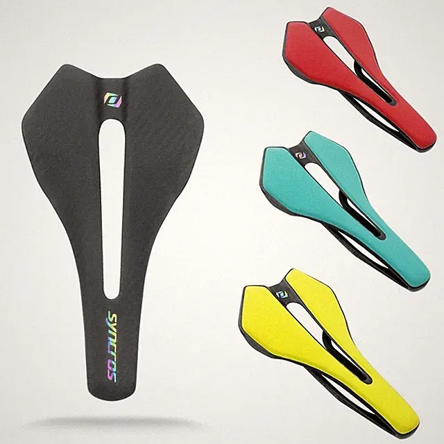 MTB Gravel Road Bike Racing Carbon Saddle Integration Dual-Track Seat Cushion