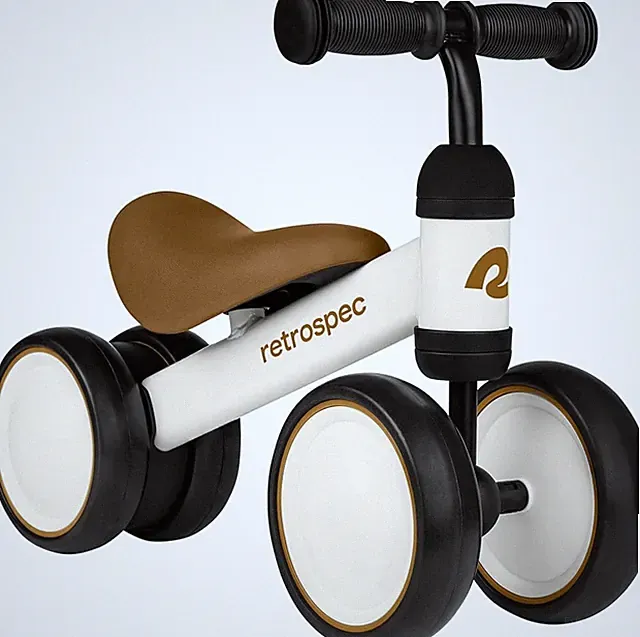 Retrospec Cricket Baby Walker 4-Wheel Balance Bike, Ages 12-24 Months Toddler