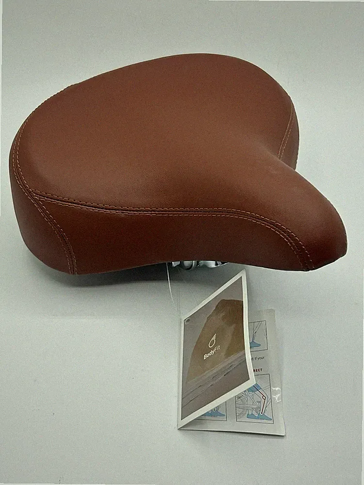Sixthreezero Bike Bicycle Seat Saddle Adult Brown Faux Leather