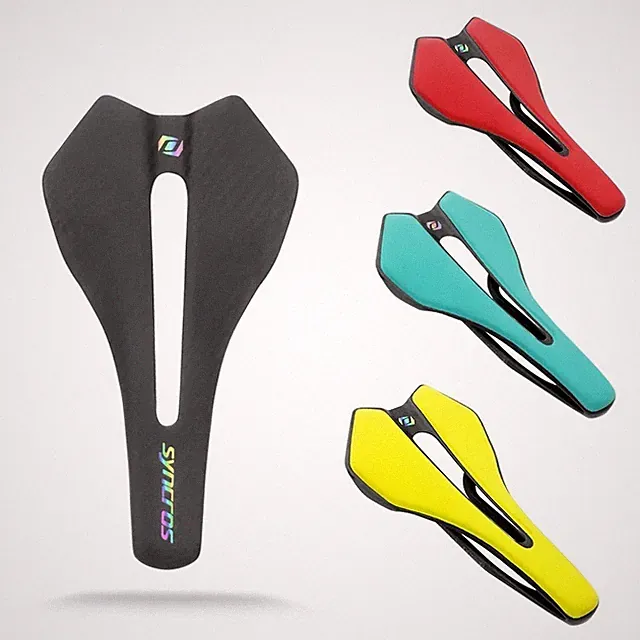 Ultralight Carbon Bicycle Saddle for MTB Gravel Road Bike 7x9mm Racing Seats