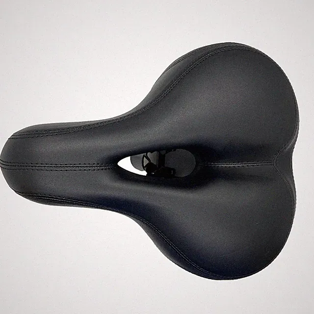 Universal Waterproof Leather Bike Seat Replacement Bicycle Saddle Unisex NEW!