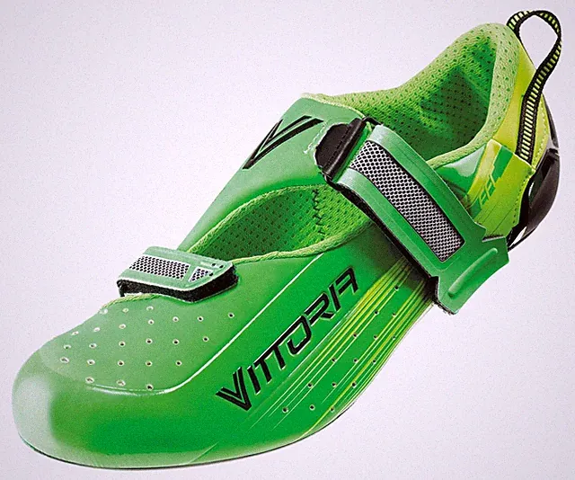 Vittoria TRI PRO Triathlon Cycling Shoes - Fluro Green (EU 43.5)